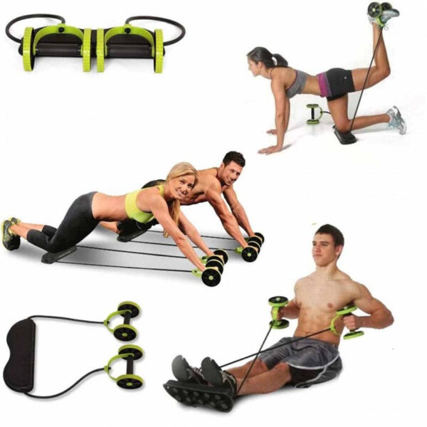 Core Double AB Roller Wheel Fitness - Image 3