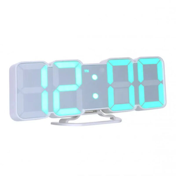 3D Wireless Remote Digital LED Alarm Clock - Image 2