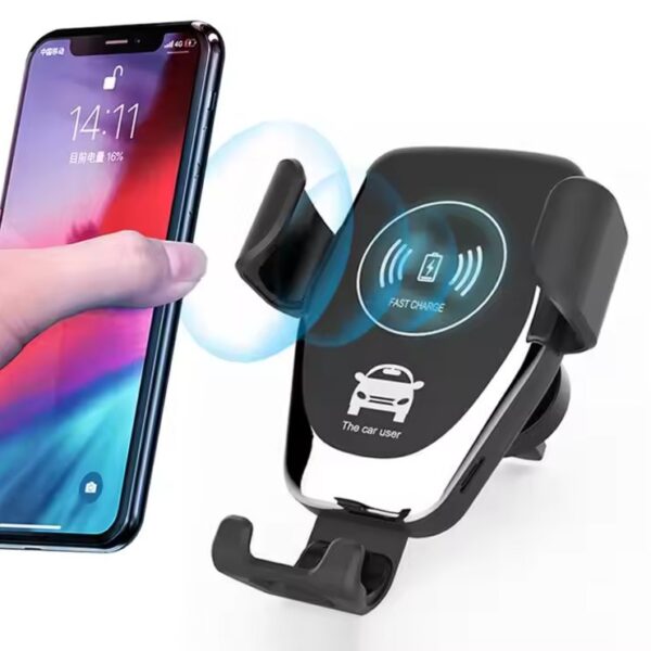Auto Clamping Wireless Car Charger - Image 3