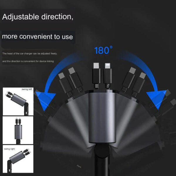 4 in 1 Retractable Charger - Image 4