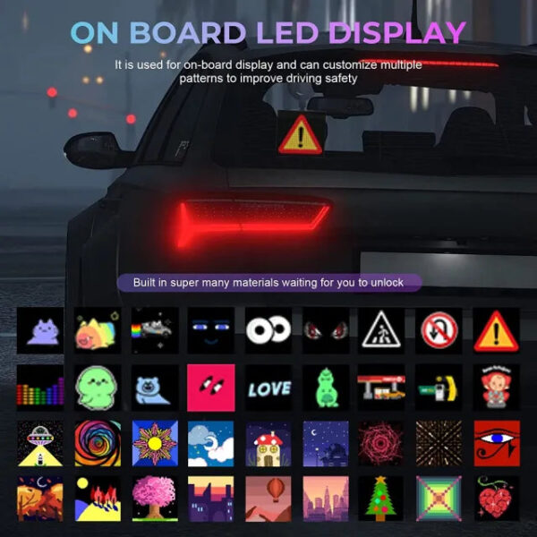 Car Rear Window LED Display - Image 3