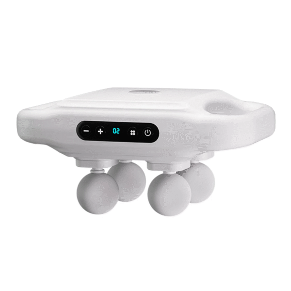 New Arrival 4 Heads Handheld Body Back Vibration Massager - Image 4