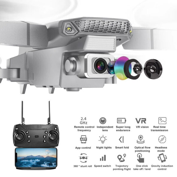 E99 Drone With 4k Camera - Image 2