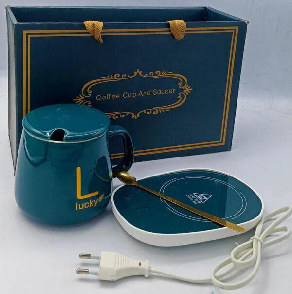 Electric Coffee Mug Warmer Set - Image 5