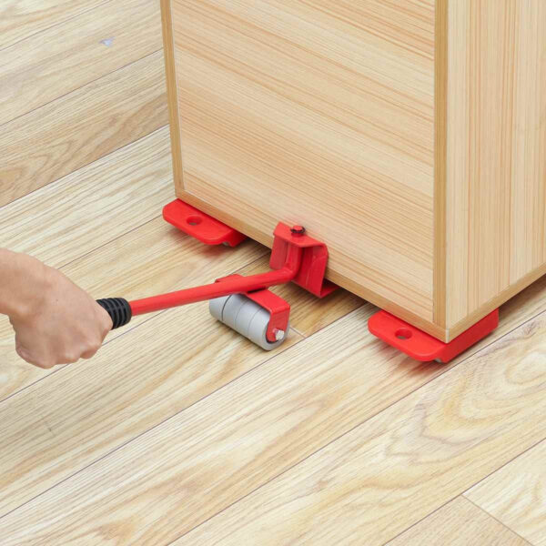Furniture Lifter Mover Tool Set Furniture Lifting Wheels (5PCS) - Image 5