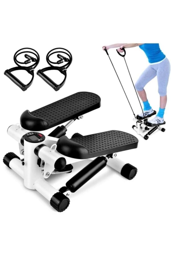 Fitness Stepper Exerciser with Rope - Image 2