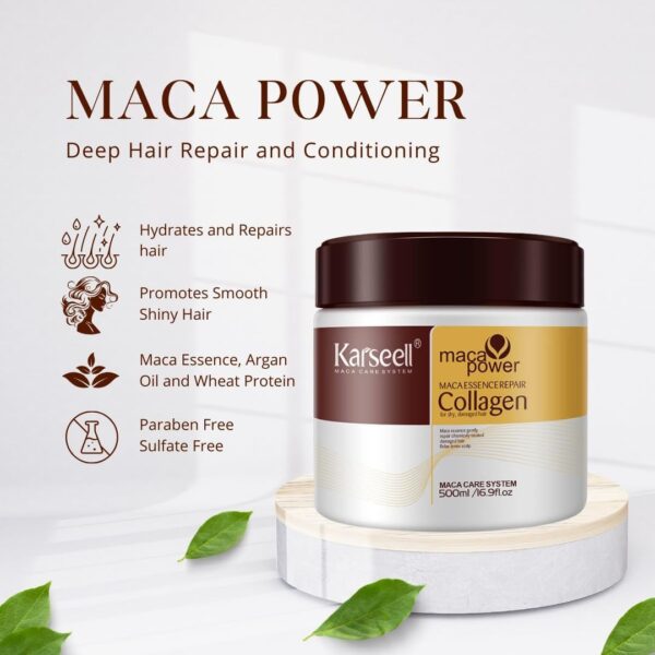 Karseell Collagen Deep Repair Conditioning Hair Mask - Image 5