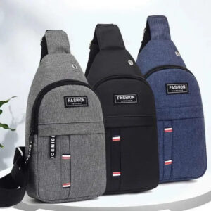 Lightweight chest bag - black