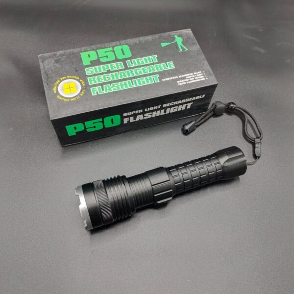 P50 Super Rechargeable Flashlight - Image 2