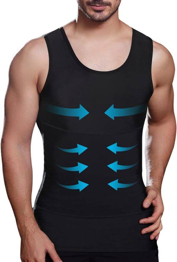 Men's Slimming Body Shapewear - Image 3