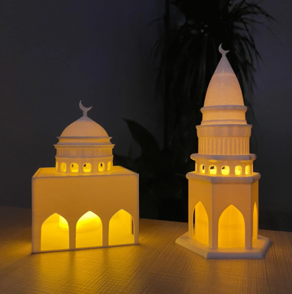 Islamic Masjid and Minaret Lantern - Image 3