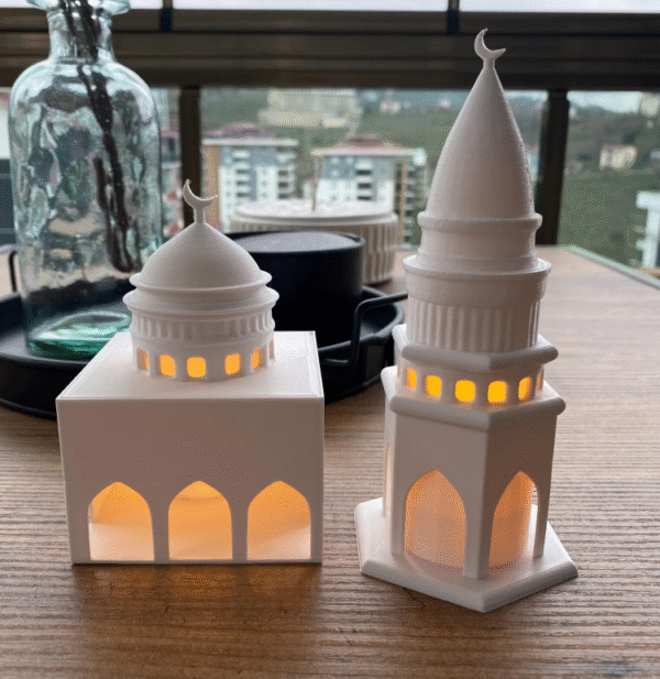 Islamic Masjid and Minaret Lantern - Image 4