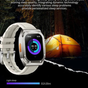 Smartwatch with Wireless Earbuds