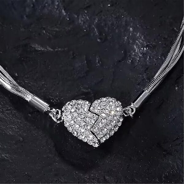 Heart Shaped Magnetic Necklace - Image 2