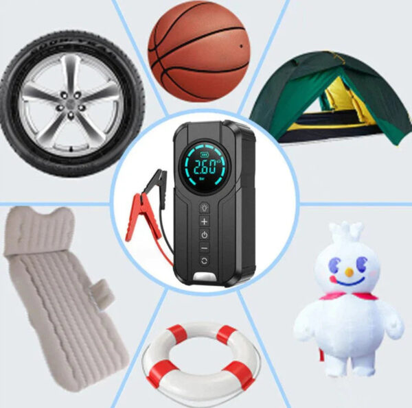 Jump Starter With Air Pump - Image 2