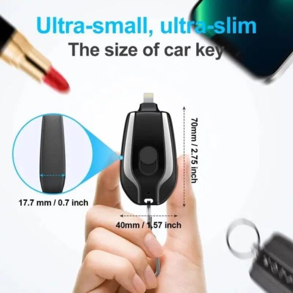 Portable Key Chain Charger - Image 3