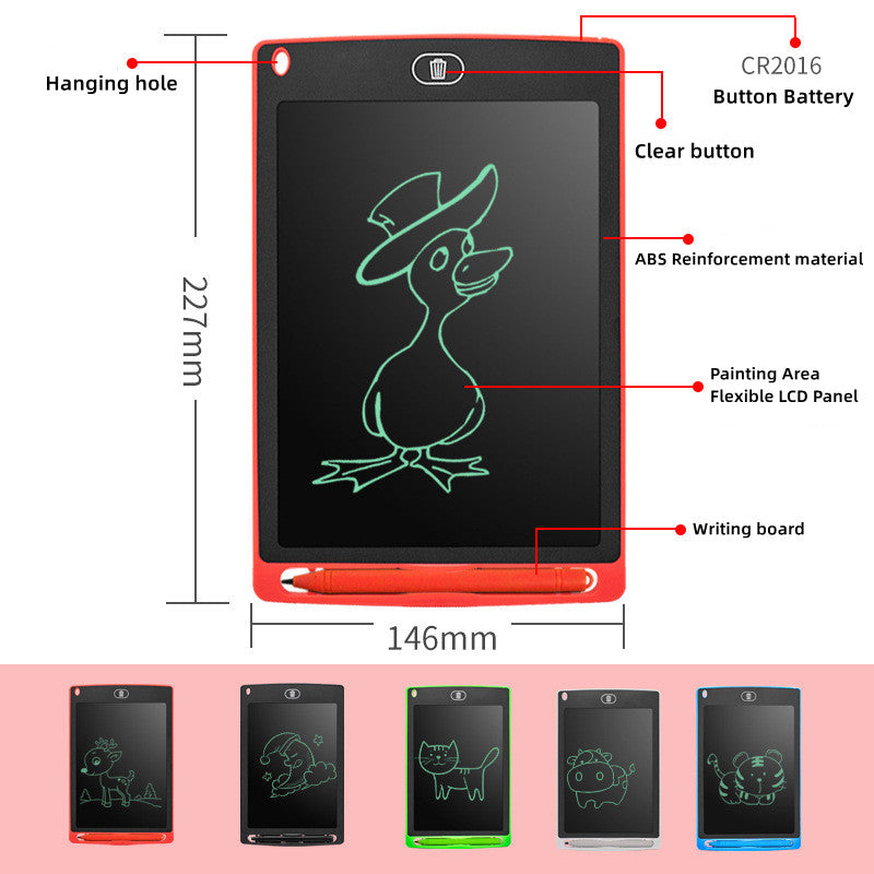 Lcd kids drawing tablet - Image 4