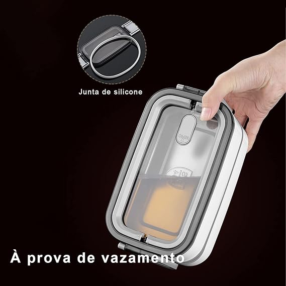 Leak-Proof Meal Prep Lunch Box - Image 2