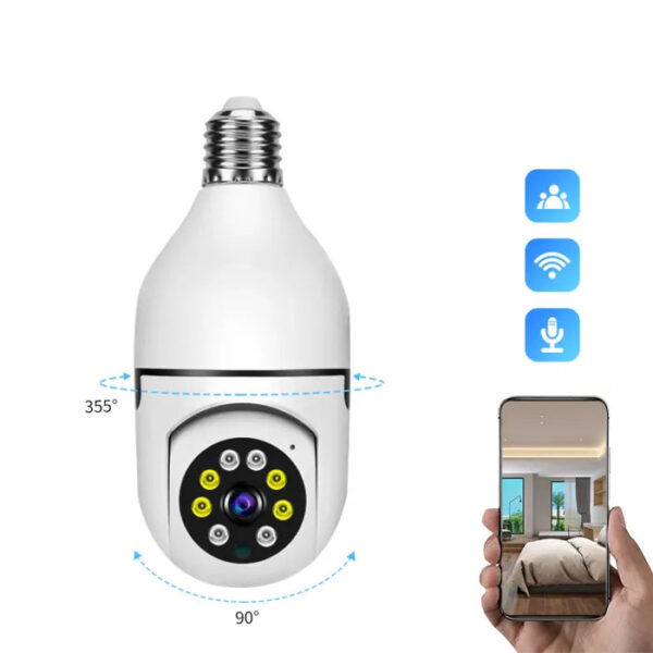 Night Vision Wireless Bulb Camera - Image 4