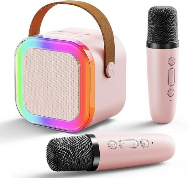 Portable Karaok sound system with 2 Wireless Mike - Image 5