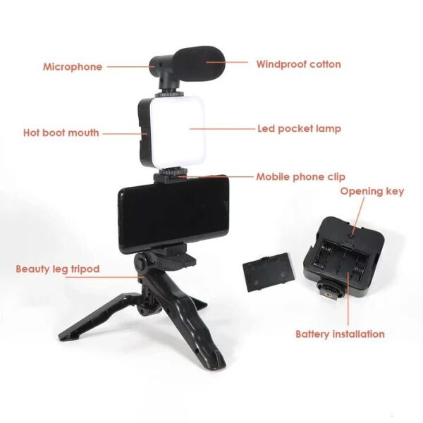 Smartphone and Camera Vlogging Studio Kits - Image 5