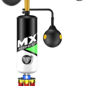 Speed Bags Boxing Reflex, Punching Bag with Spinning Bar, Height Adjustable Freestanding Speed Trainer