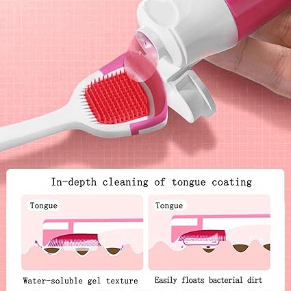 Tongue cleaner gel Set with Oral Hygiene - Image 5