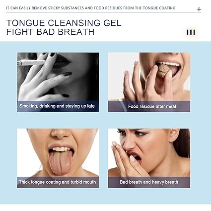 Tongue cleaner gel Set with Oral Hygiene - Image 4