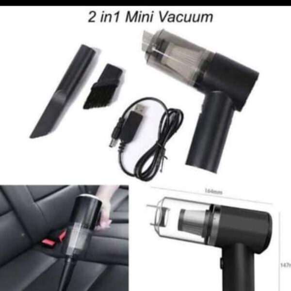 Portable 3 in 1 Mini Vacuum Cleaner - Image 4