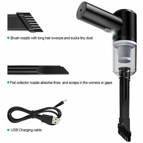 Portable 3 in 1 Mini Vacuum Cleaner - Image 3